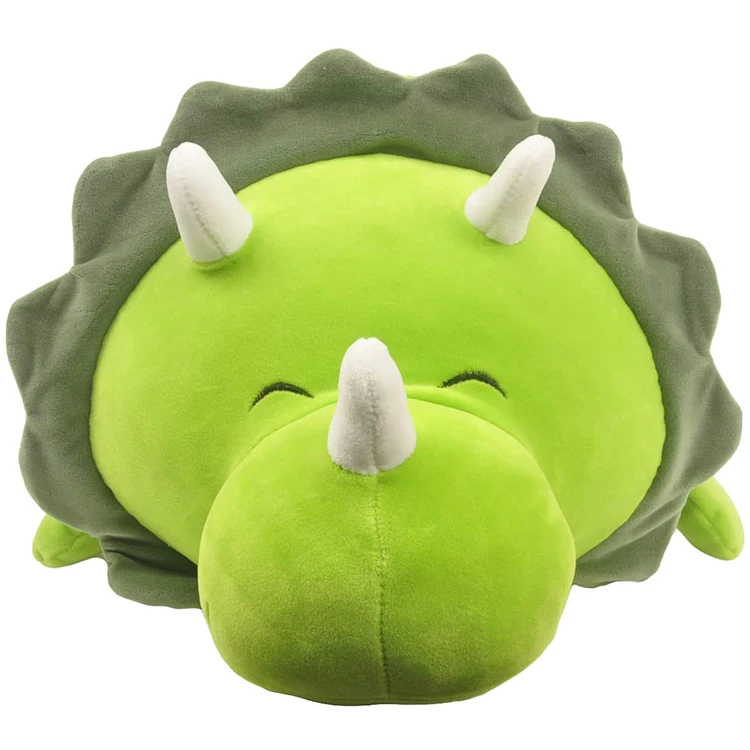peluche de dinosaurio 38cm Sofa Cushion Pillow Custom New Stupid Dinosaur Plush Toy Soft And Cute Little Dinosaur Doll