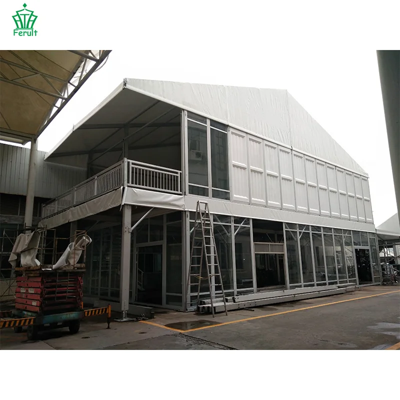Deluxe Customization Wind Resistant Factory Tent Double Deck Tent Suitable For Outdoor