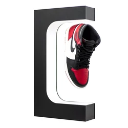 Levitation Shoes Rotation Magnetic Floating Shoes Display Racks with LED Light
