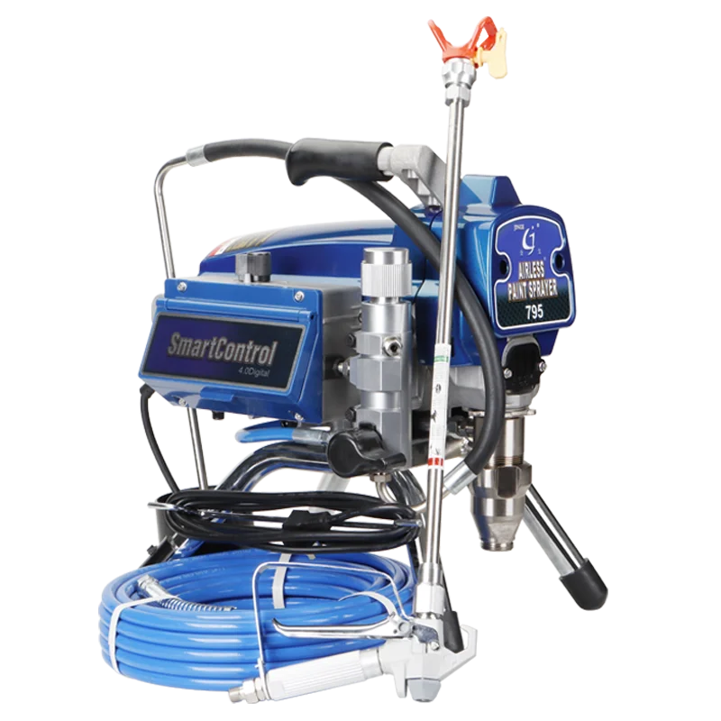 Распылитель для краски большого объема, бытовой безвоздушный распылитель краски, портативный Электрический краскопульт