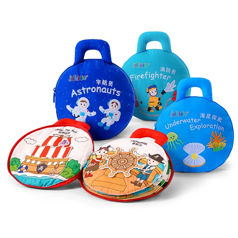 Custom Soft Sensory Educational Montessori felt busy board montessori toys Quiet Book for Toddlers baby