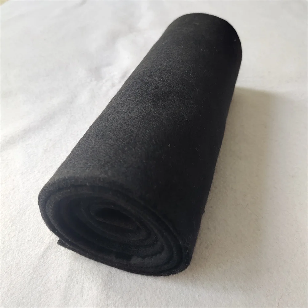 Pre-oxygenated carbon fiber felt fire retardant needle punch felt No dropping and no burning  blankets for car