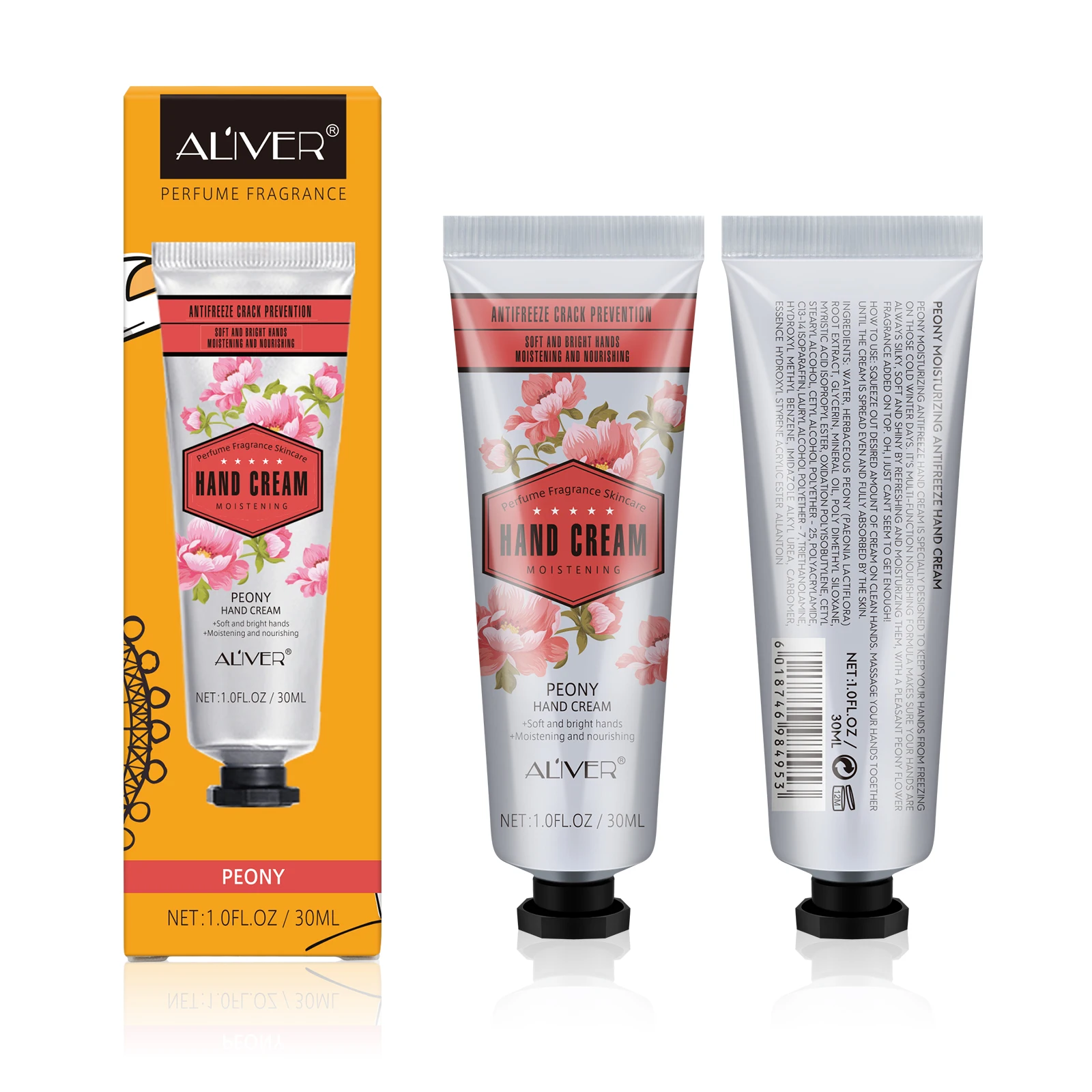 OEM ODM Plant Extracts Hand Cream Smoothing Hydrating Anti Wrinkle Natural Quantity Original Unisex Key Style Feature Weight