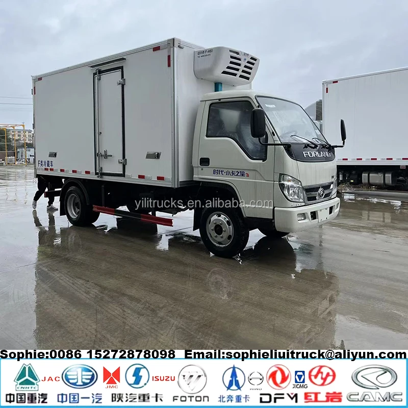 FOTON AUMARK 4x2 5T Перевозчик термо король свежих фруктов мясо морепродукты мороженое холодное хранение автомобиль морозильник рефрижератор