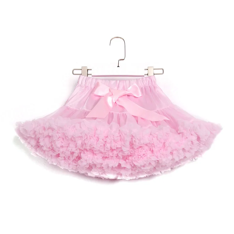 Princess Party 0-8Y Bow Petticoat Ballet Pettiskirt Clothes Fluffy Baby Tutu For Newborn RTTD-002