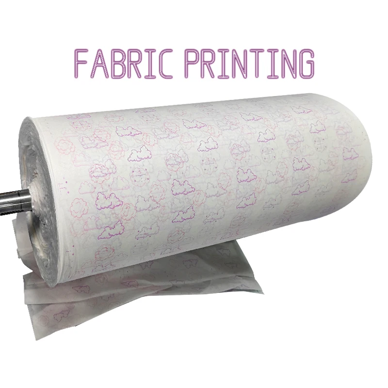 Spunlace Nonwoven Factory 30gsm Lenzing Tencel Printing Spunlace Fabric For Facial Mask Nonwoven Fabric Rolls