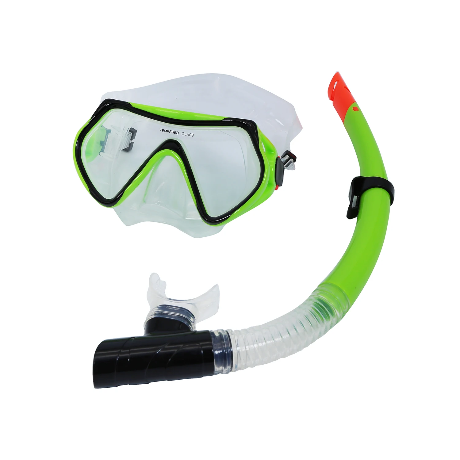 Free Diving Snorkel set  scuba diving set Spearfishing Freediving Mask Snorkel Set