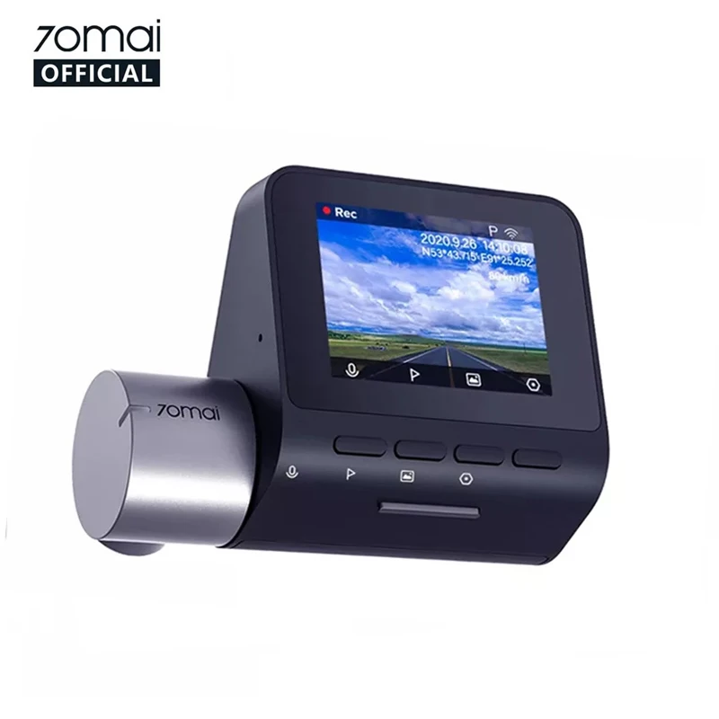 Hot Sale 70mai A500S Built In GPS ADAS Dual Sight Night Vision DVR 24H Parking Car Black Box Camera Dash Cam With App Control