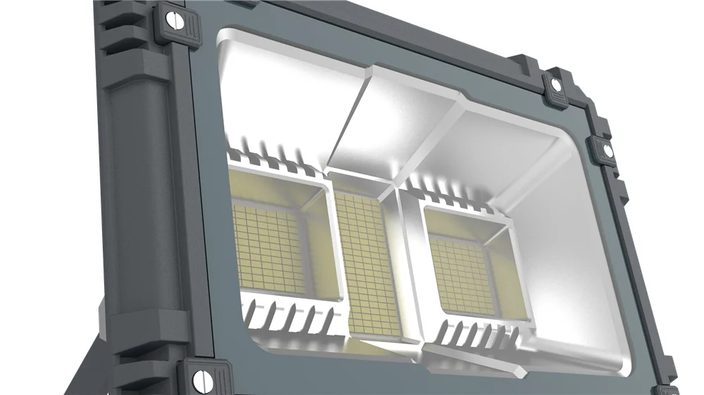 Hot Sale Solar Flood Light Remote Control LED 60W 100W 200W 300W 500W 800W 6500K White Lighting For Outdoor