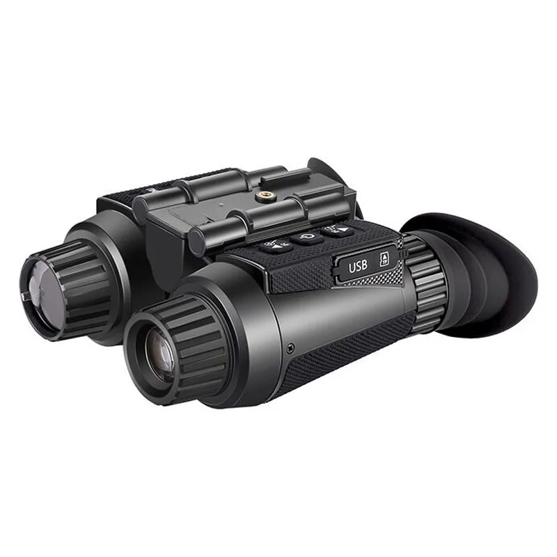 LUXUN NV8300 36MP 4K UHD Helmet Mounted Night Vision Goggles Head 3D IR Camera Photo Video Function Rechargeable Night Vision