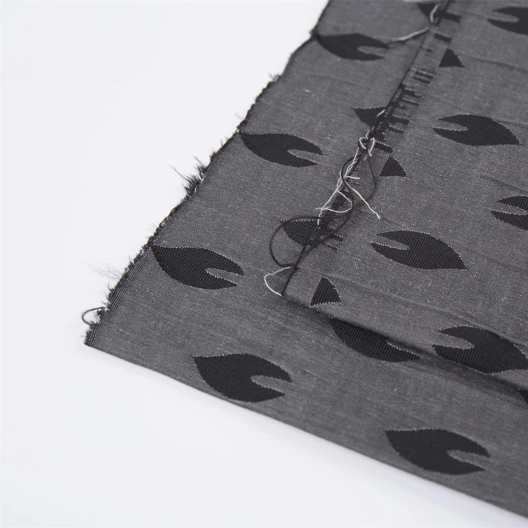 eco-friendly jacquard fabric for clothing canvas printed fabric clothing texture fabrics for clothing linen