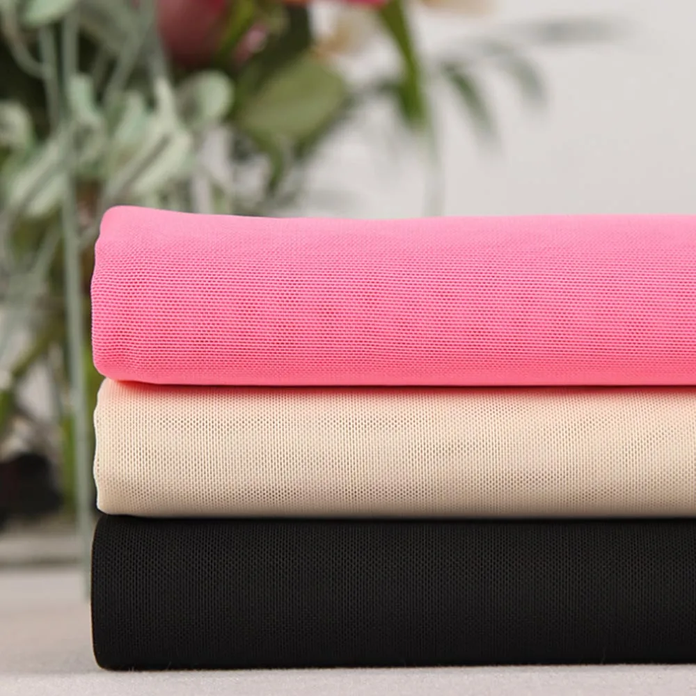 Natudon Breathable Polyamide Power Net Mesh Fabric custom Printed Fabric