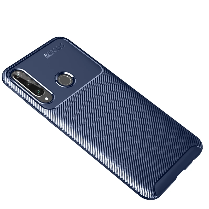Мягкий силиконовый чехол из углеродного волокна с автофокусом для Huawei Y6P Y7P Y8P Y5P P40 Lite E Nova 7 SE Pro X10 P20 2019