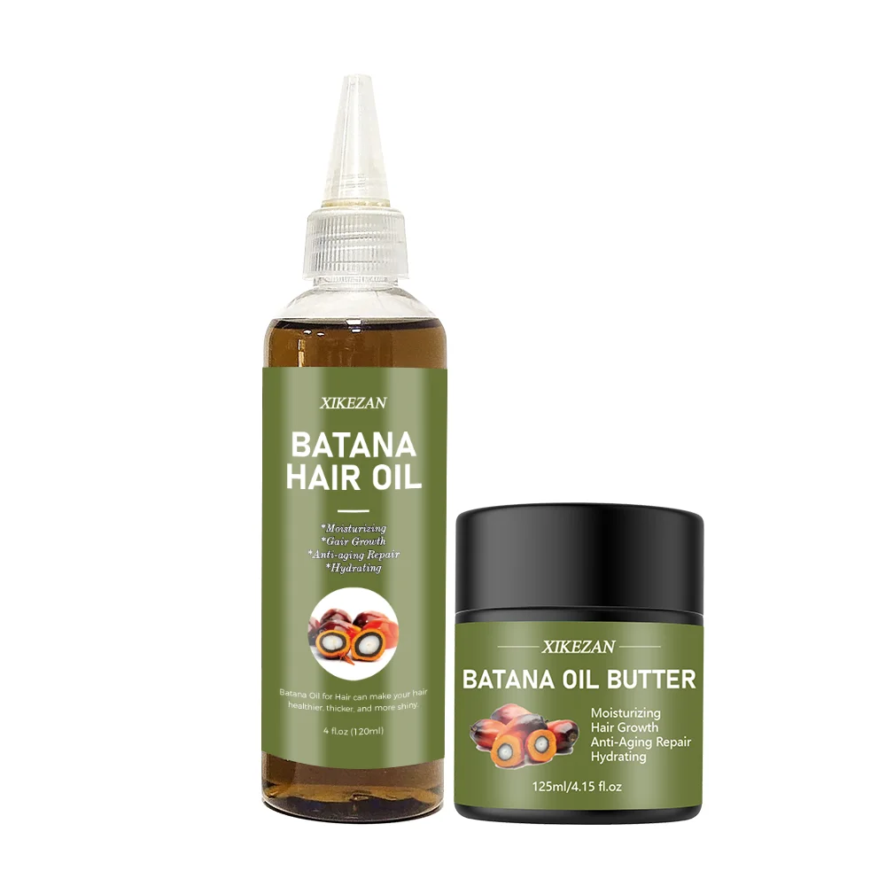 Custom Wholesale Hair Care Products Organic Batana Oil Butter and Batana Oil for Hair Growth