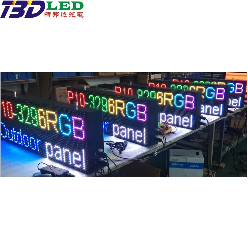 Running Message TEXT Led Display Mono Red White Color Indoor Outdoor Semi Outdoor P10