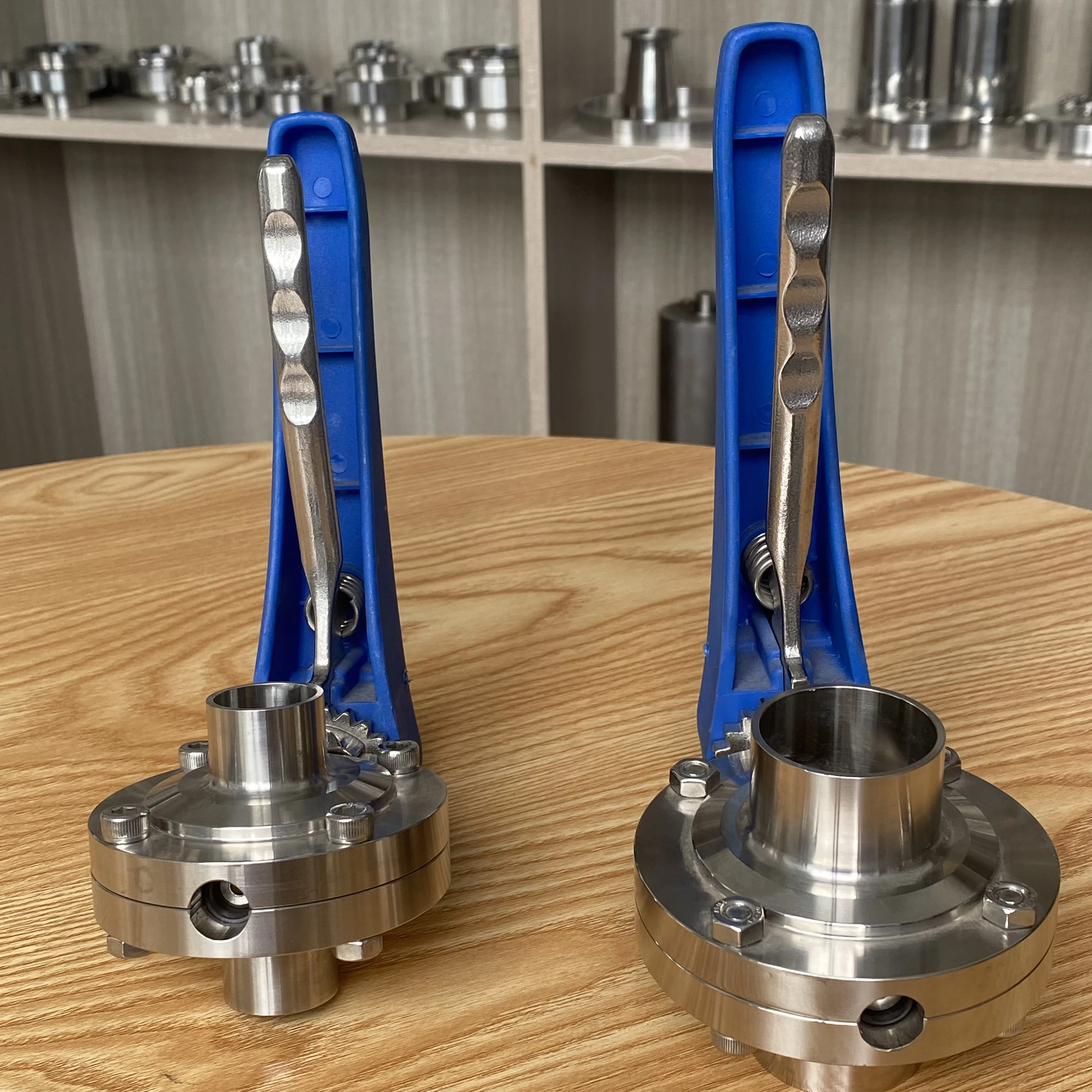 Top Quality Sanitary stainless steel T-Clamp Butterfly Valve