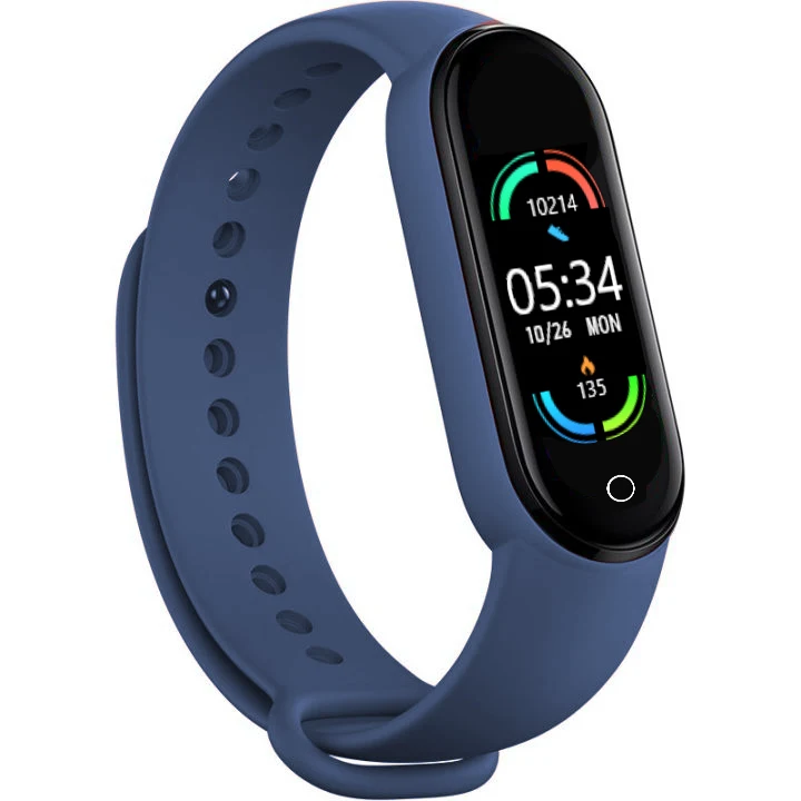 Wholesale Digital Watch for Android ios M6 Reloj Inteligente Sport Fitness Tracker Mi Band 6 Wearable Devices Touch Screen IP67