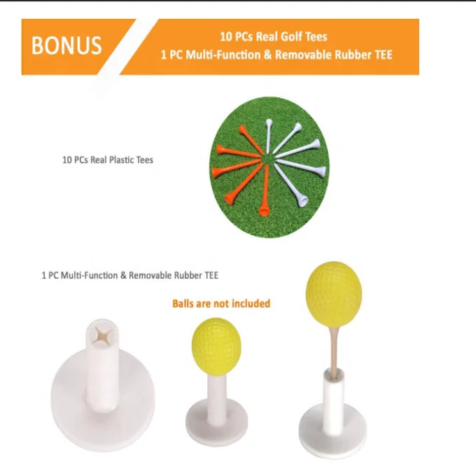 Customized outdoor indoor club cutting mat Driving range batting training mat Pushing turf golf mat