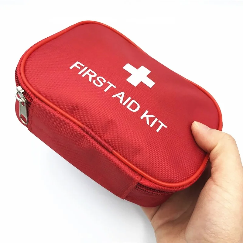 TIEJIANDAN factory directly sell CE ISO high quality Lightweight first aid bag red first aid kit for travel Car em