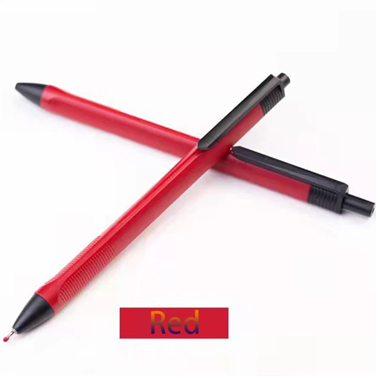 Promotional Custom Printed Logo Cheap Ballpoint Plastic Pen 0.5mm Ballpoint Pen Wholesale