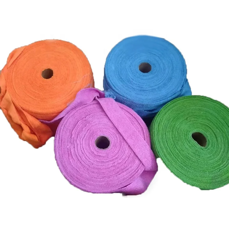 Microfiber Polyester Yarn Roll For Mops Towel Fabric
