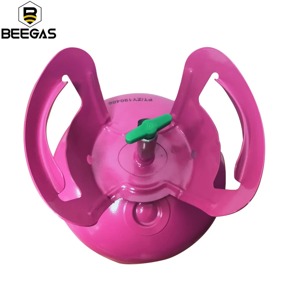 Beegas Factory Direct Pure Steel Helium Gas Tank Cylinder Low Pressure Industrial Use Balloons