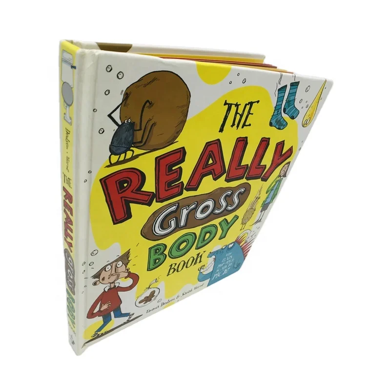 Hot sale customized size hard cover 3d children pop-up board book printing service