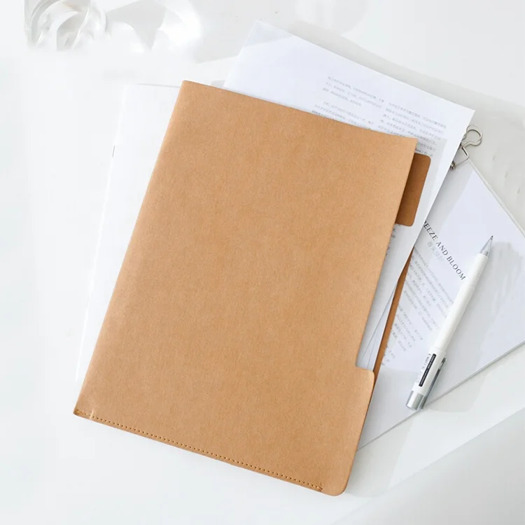 
Simple design office report A4 paper types of kraft paper file folder 