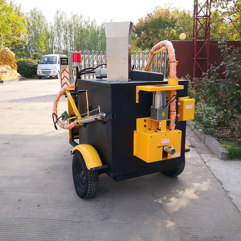 Highway Road Maintenance Asphalt Pavement Distributor Filling Machine Concrete Road Repairing Crack Sealing Machine