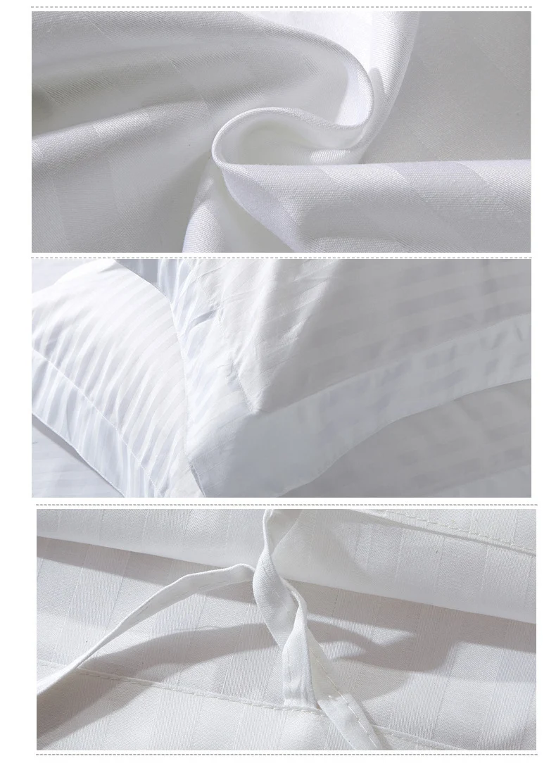 Wholesale factory price white hotel bed linens 100% cotton comforter sets bedding hotel