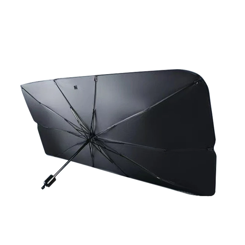Umbrella car umbrella car with front blocking shielding sunscreen sunscreen, UV telescopic folding car window insulation board s