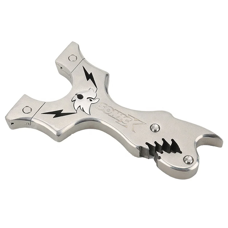 Shooting Slingshot catapult titanium alloy Chinese stainless steel rubber band Slingshot outdoor wholesale Slingshot Catapult