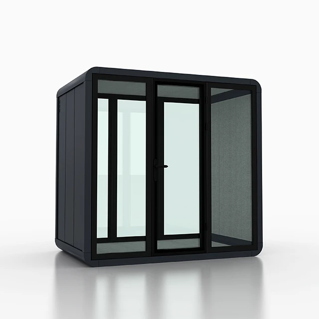 New soundproof booth office pods private 4 seat meeting phone Movie Room Private