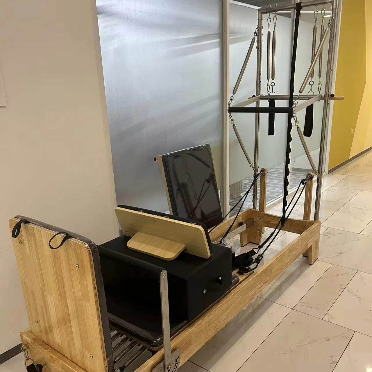 pilates sports equipment fitness pilates reformer machine tall trade half full trapezio with trapeze half tower