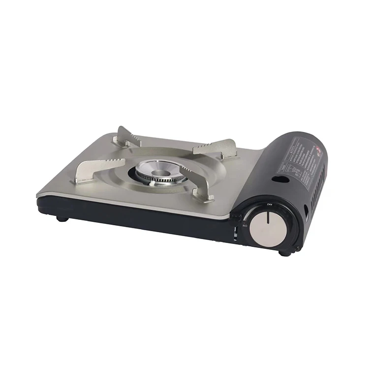 Camping Stove Portable Single Burner Butane Cylinder Stove with Carrying Case Camp Kitchen Equipment Back-packing Cassette stove
