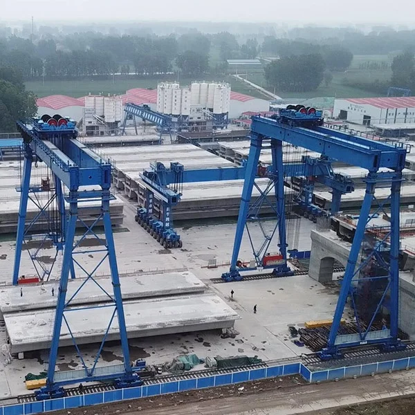 Top production 5 ton frame beam moving gantry crane for sale