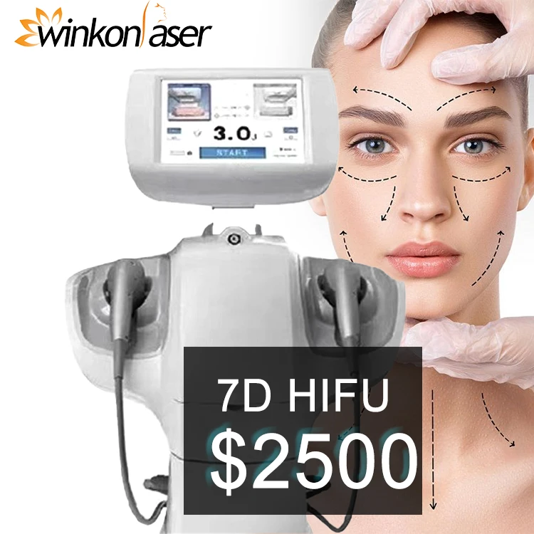  Free Shipping 7d hifu machine professional smas face care