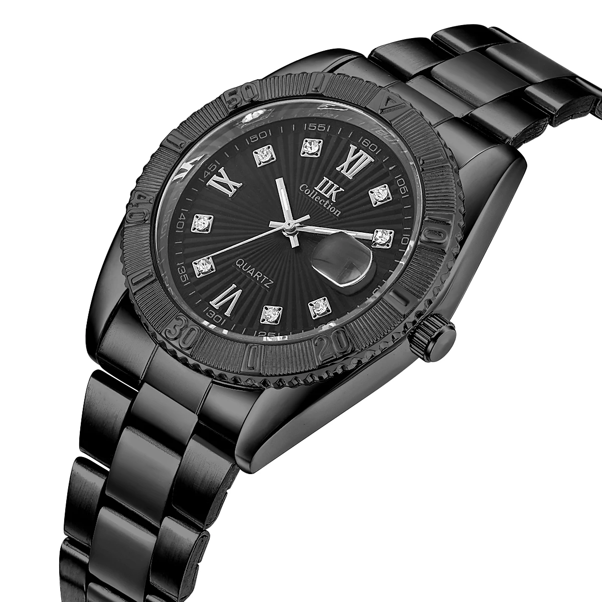 Hot Sale Brand Luxury 3Atm Water Resistant Quartz Stainless Steel Band Roles Men Gold Watches Wrist Watch Luxury