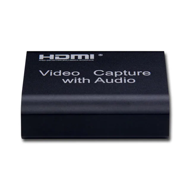 1080P HD Game Capture Card HDMI AV Input Video Recording Box with Mic-In