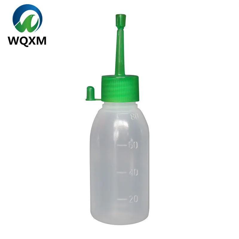  40/60/80/100ml Disposable Plastic Semen Bottle Colorful Transparent Round Pig Artificial Insemination
