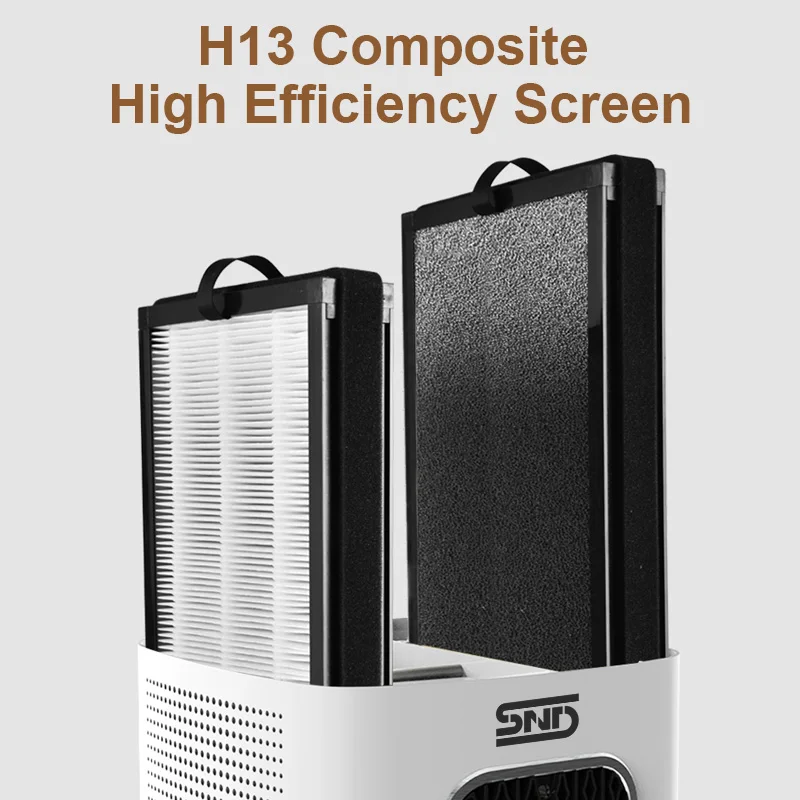 Whole sale good price WIFI smart app control DIY air purifier for office