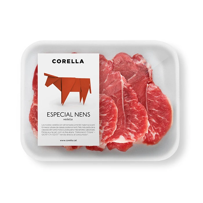 beef frozen label