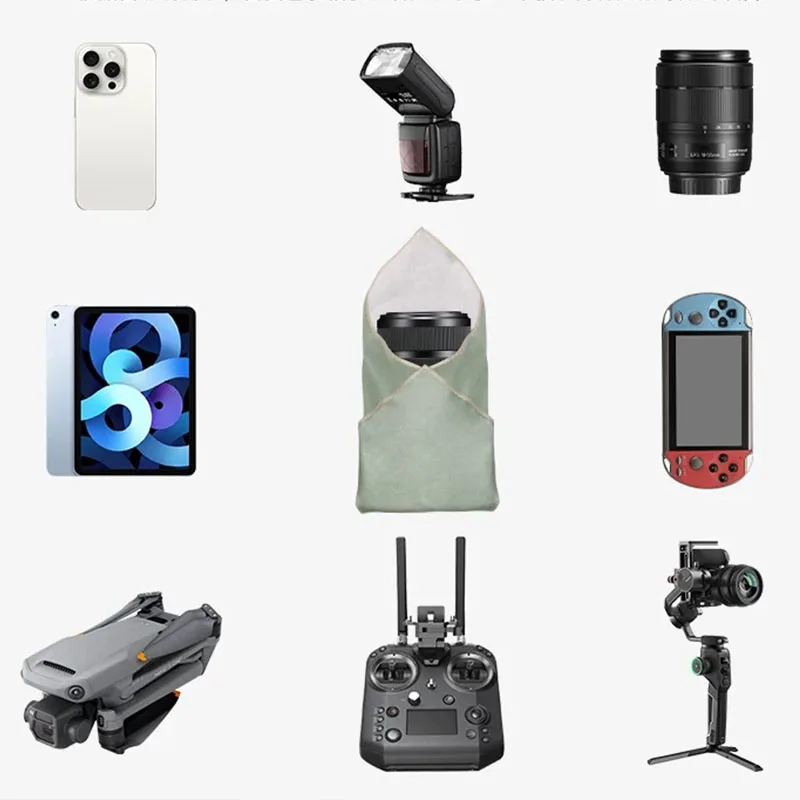 Anti-scratch Dust Proof Self-Adhesive Cloth Wrapper Back Screen Protector Iphone Camera Lens Protector Magic Wrapper Cloth