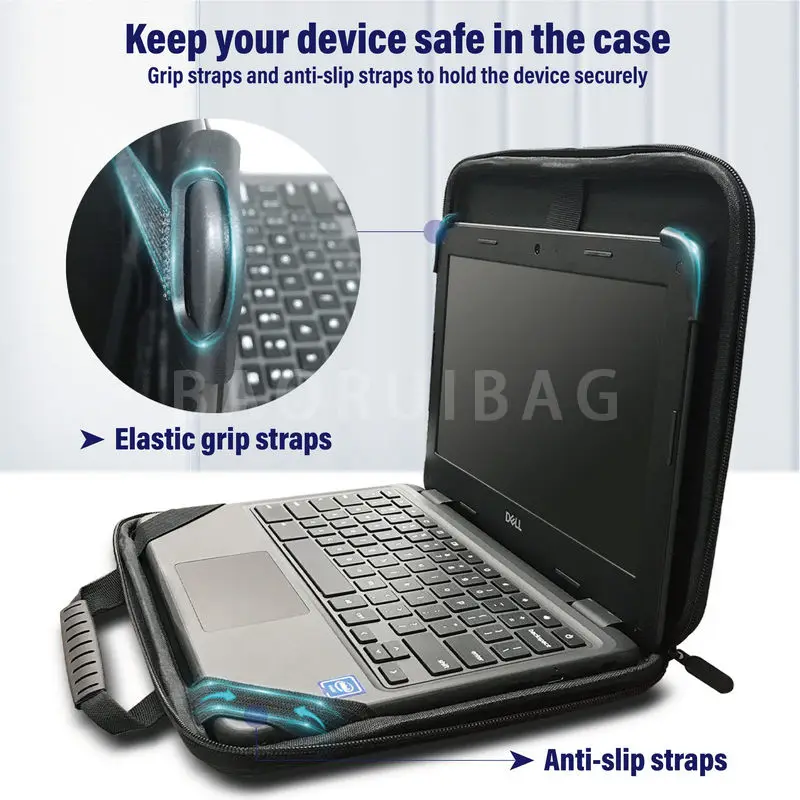 2024 NEW design Portable Eva Case For DVD Player, EVA Hard Shell Travel Laptop Sleeve Bag