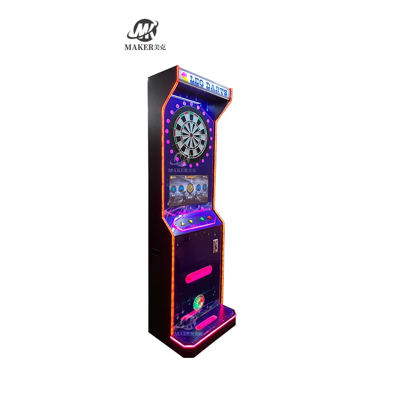 High Quality Coin Operated Arcade Darts Board Indoor Electronic Entertainment Machine High Performance Darts Game