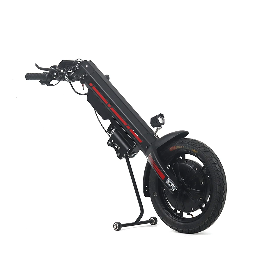 MIJO MT04 новый стиль Handbike ПЕРЕДНЯЯ СТУПИЦА мотор 800 Вт ручной велосипед электрическая инвалидная коляска насадка