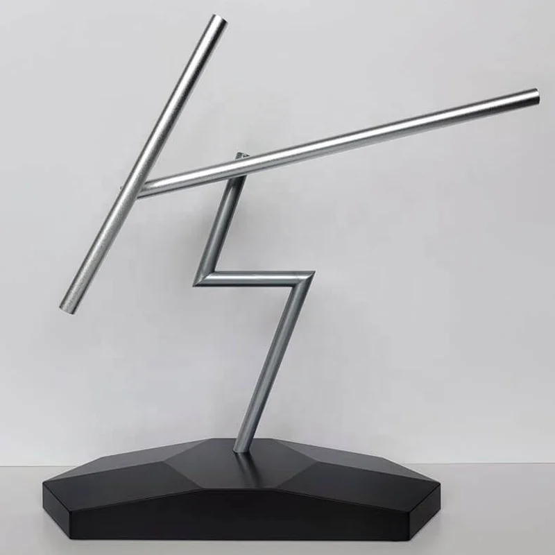 Creative Desktop Home Decorations Metal Perpetual Motion Physics Chaos Pendulum Ornaments Kinetic Art Permanent Motion Pendulum
