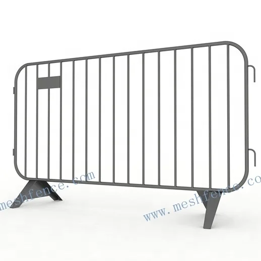 High discount temporary perimeter fence panel crowd barricade