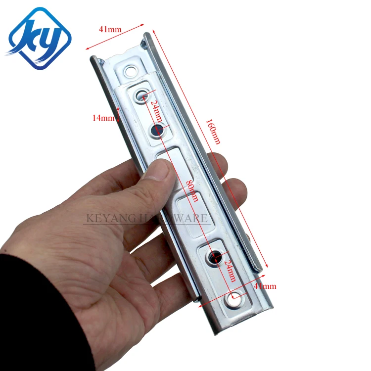Furniture Fasteners Slide In Lock Bracket Sofa Connector Metal KD Fixing Bracket