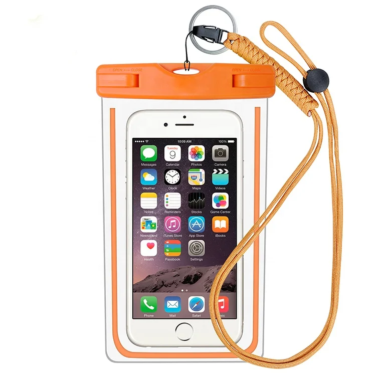 Customize Logo Waterproof Mobile Phone Pouch Water Sports Smartphone Bag Water Proof Phone Cases IPX8